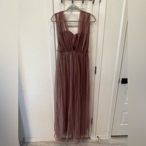 Birdy grey- CHRISTINA CONVERTIBLE DRESS- sandy mauve. Bridesmaid dress